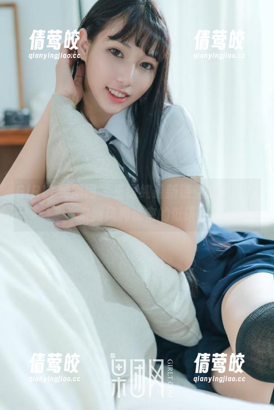 GIRLT果团网 - 王语纯最新镂空套图，捎来微风和秘密的低语
