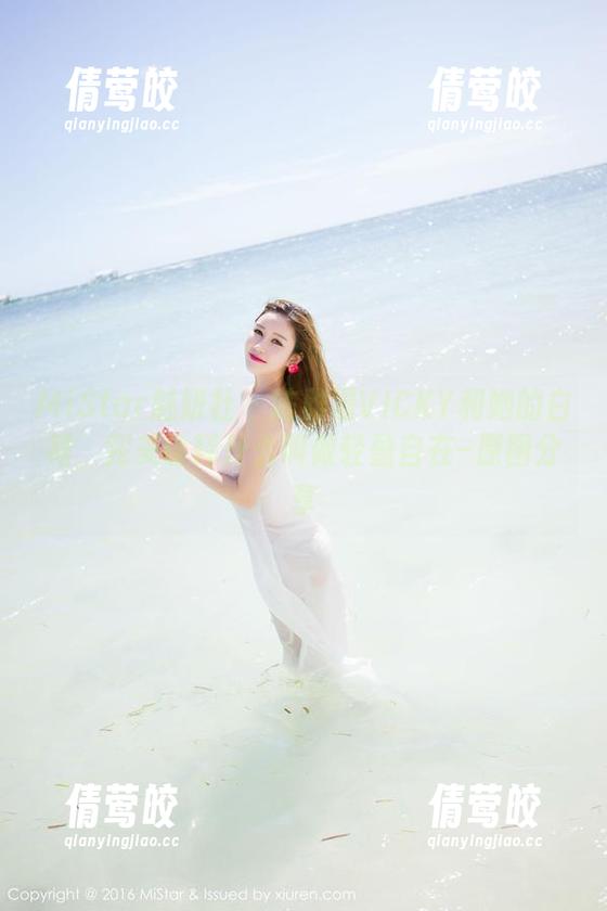 MiStar魅妍社 - 陈雅漫VICKY和她的白裙，完美诠释什么叫做轻盈自在–原图分享