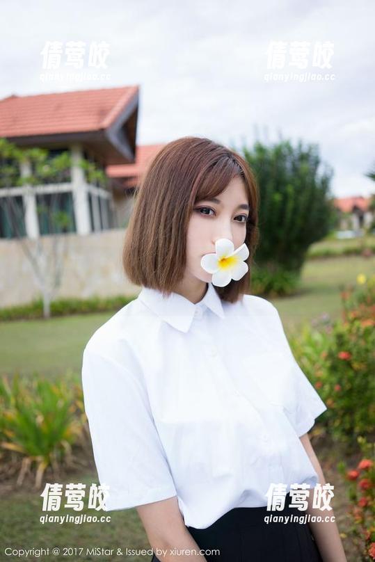 MiStar魅妍社 - 更新！探索鲍妮boonie在豹纹中的秘密写真人生！