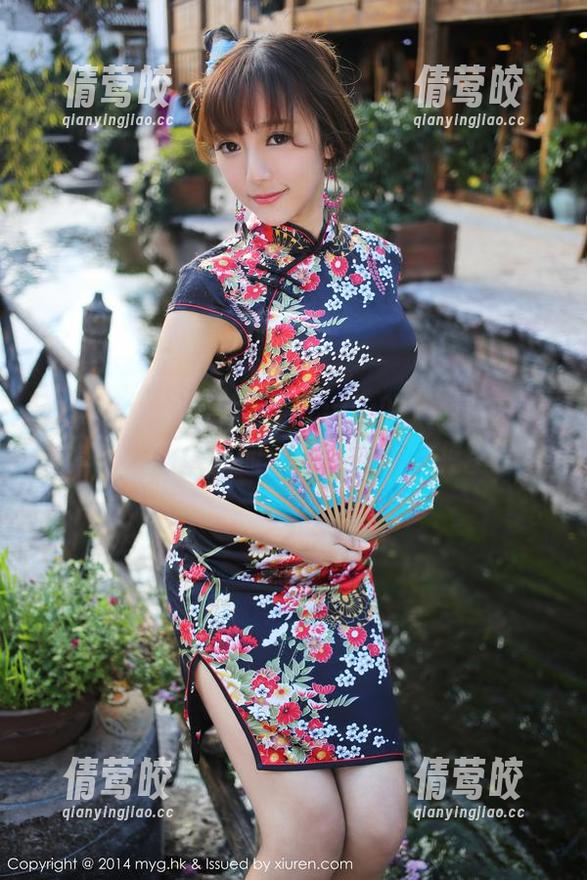 MyGirl美媛馆 - 小夕juju的镂空图片，整套演绎了什么叫“光影的调皮捣蛋”！