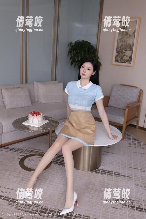 Xiuren秀人网 - 咱们的你的兔妹妹，白裙里的福利图集，果然有点小心动