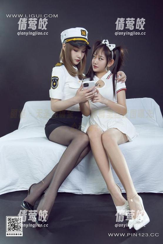 丽柜 - 无圣光镀金，钟晴裤里丝套图曝光，心动没？