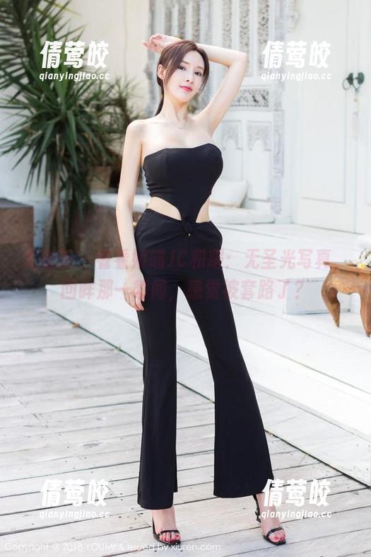尤蜜荟 - 看看娇喘JC和服：无圣光写真，回眸那一瞬间，感觉被套路了？