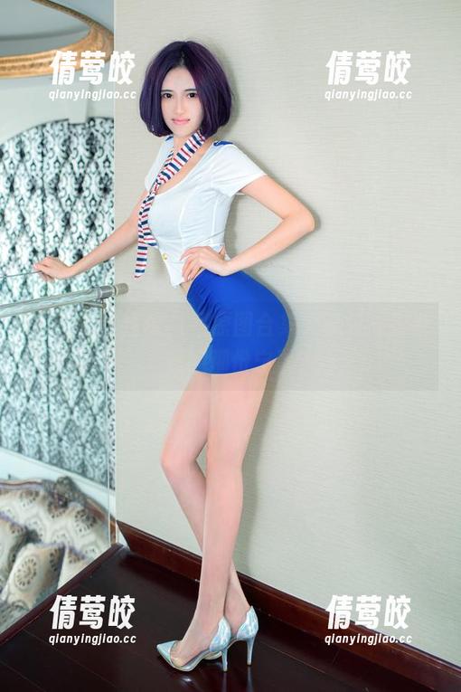 推女郎 - 连欣白裙原图合集，透过光影看见的那份宁静