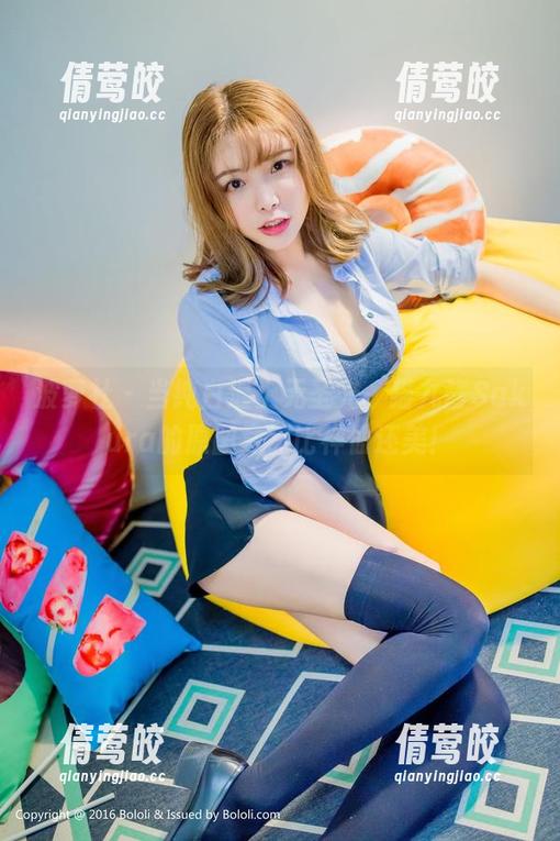 波萝社 - 当纯白遇上无圣光，猫九酱Sakura的原图竟然比神仙还美！