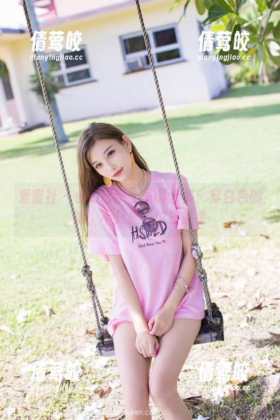 爱蜜社 - 小热巴护士写真合集：穿白色的她，不只是一位护航者