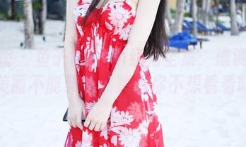美媛馆 – 鱼子酱Fish红裙全集：谁说才艺与美丽不能兼得？难道你不想看看吗！