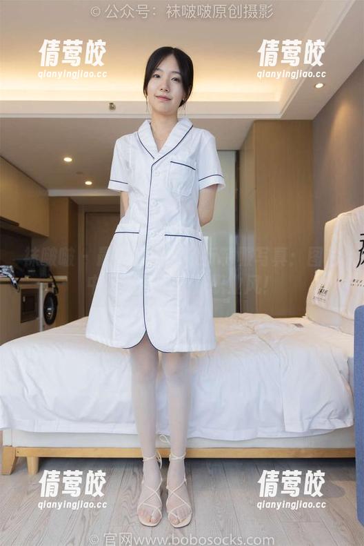 袜啵啵 - 最新芝士的银行制服写真：图片中藏着的不止是职业风！